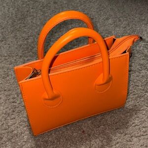 SHEIN Bright Orange Mini Bag